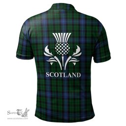 Scottish MacIntyre Clan It's In My DNA - DNA In Me Crest Tartan Polo Shirt Scottish Plaid Tartan Plaid - ScotsTee - scotstee.com