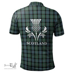 Scottish Melville Clan It's In My DNA - DNA In Me Crest Tartan Polo Shirt Scottish Plaid Tartan Plaid - ScotsTee - scotstee.com