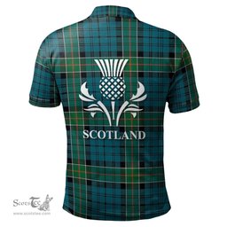 Scottish Kirkpatrick Clan It's In My DNA - DNA In Me Crest Tartan Polo Shirt Scottish Plaid Tartan Plaid - ScotsTee - scotstee.com