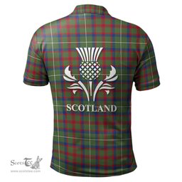 Scottish Shaw Green Modern Clan It's In My DNA - DNA In Me Crest Tartan Polo Shirt Scottish Plaid Tartan Plaid - ScotsTee - scotstee.com