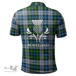 Scottish MacNeil Dress Clan It's In My DNA - DNA In Me Crest Tartan Polo Shirt Scottish Plaid Tartan Plaid - ScotsTee - scotstee.com