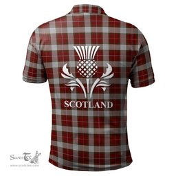 Scottish MacFie Dress Clan It's In My DNA - DNA In Me Crest Tartan Polo Shirt Scottish Plaid Tartan Plaid - ScotsTee - scotstee.com
