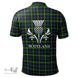 Scottish Farquharson Modern Clan It's In My DNA - DNA In Me Crest Tartan Polo Shirt Scottish Plaid Tartan Plaid - ScotsTee - scotstee.com