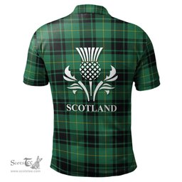 Scottish MacArthur Ancient Clan It's In My DNA - DNA In Me Crest Tartan Polo Shirt Scottish Plaid Tartan Plaid - ScotsTee - scotstee.com