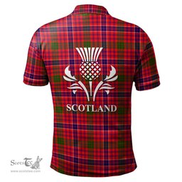Scottish MacRae Modern Clan It's In My DNA - DNA In Me Crest Tartan Polo Shirt Scottish Plaid Tartan Plaid - ScotsTee - scotstee.com
