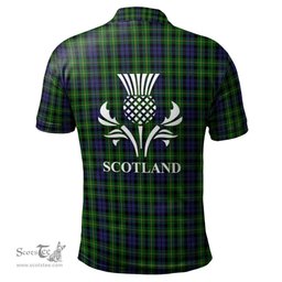 Scottish Campbell of Breadalbane Clan It's In My DNA - DNA In Me Crest Tartan Polo Shirt Scottish Plaid Tartan Plaid - ScotsTee - scotstee.com