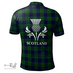 Scottish Keith Modern Clan It's In My DNA - DNA In Me Crest Tartan Polo Shirt Scottish Plaid Tartan Plaid - ScotsTee - scotstee.com