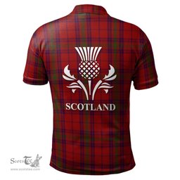 Scottish Ross Old Clan It's In My DNA - DNA In Me Crest Tartan Polo Shirt Scottish Plaid Tartan Plaid - ScotsTee - scotstee.com