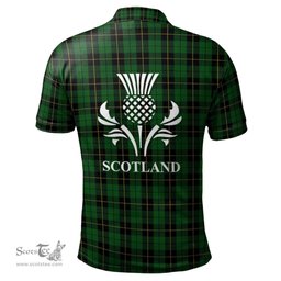 Scottish Wallace Hunting Clan It's In My DNA - DNA In Me Crest Tartan Polo Shirt Scottish Plaid Tartan Plaid - ScotsTee - scotstee.com