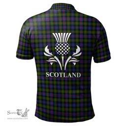 Scottish Murray of Atholl Modern Clan It's In My DNA - DNA In Me Crest Tartan Polo Shirt Scottish Plaid Tartan Plaid - ScotsTee - scotstee.com