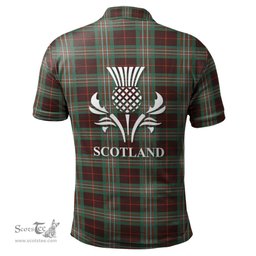 Scottish Scott Brown Ancient Clan It's In My DNA - DNA In Me Crest Tartan Polo Shirt Scottish Plaid Tartan Plaid - ScotsTee - scotstee.com