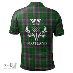 Scottish Gray Hunting Clan It's In My DNA - DNA In Me Crest Tartan Polo Shirt Scottish Plaid Tartan Plaid - ScotsTee - scotstee.com