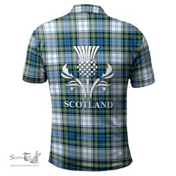 Scottish Campbell Dress Ancient Clan It's In My DNA - DNA In Me Crest Tartan Polo Shirt Scottish Plaid Tartan Plaid - ScotsTee - scotstee.com