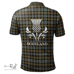 Scottish Farquharson Weathered Clan It's In My DNA - DNA In Me Crest Tartan Polo Shirt Scottish Plaid Tartan Plaid - ScotsTee - scotstee.com