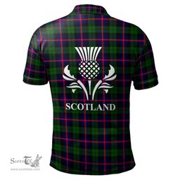 Scottish Urquhart Modern Clan It's In My DNA - DNA In Me Crest Tartan Polo Shirt Scottish Plaid Tartan Plaid - ScotsTee - scotstee.com