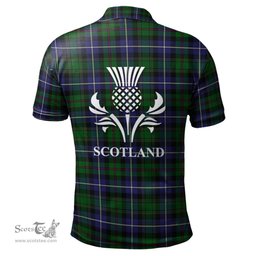 Scottish MacRow Hunting Clan It's In My DNA - DNA In Me Crest Tartan Polo Shirt Scottish Plaid Tartan Plaid - ScotsTee - scotstee.com