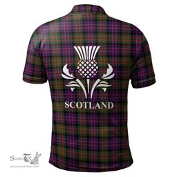 Scottish MacDonald Modern Clan It's In My DNA - DNA In Me Crest Tartan Polo Shirt Scottish Plaid Tartan Plaid - ScotsTee - scotstee.com