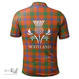 Scottish Ross Ancient Clan It's In My DNA - DNA In Me Crest Tartan Polo Shirt Scottish Plaid Tartan Plaid - ScotsTee - scotstee.com