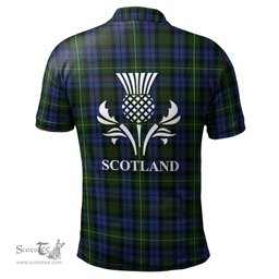 Scottish Gow Hunting Clan It's In My DNA - DNA In Me Crest Tartan Polo Shirt Scottish Plaid Tartan Plaid - ScotsTee - scotstee.com