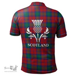 Scottish Lindsay Modern Clan It's In My DNA - DNA In Me Crest Tartan Polo Shirt Scottish Plaid Tartan Plaid - ScotsTee - scotstee.com