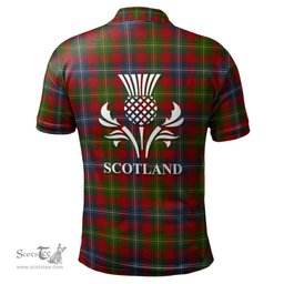 Scottish Forrester or Foster Clan It's In My DNA - DNA In Me Crest Tartan Polo Shirt Scottish Plaid Tartan Plaid - ScotsTee - scotstee.com