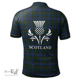 Scottish NovaScotia District Clan It's In My DNA - DNA In Me Crest Tartan Polo Shirt Scottish Plaid Tartan Plaid - ScotsTee - scotstee.com