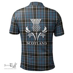 Scottish MacTavish Dress Clan It's In My DNA - DNA In Me Crest Tartan Polo Shirt Scottish Plaid Tartan Plaid - ScotsTee - scotstee.com