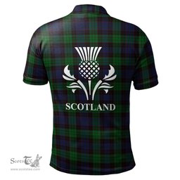 Scottish Stewart Old Clan It's In My DNA - DNA In Me Crest Tartan Polo Shirt Scottish Plaid Tartan Plaid - ScotsTee - scotstee.com