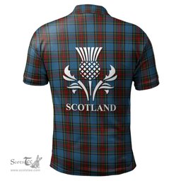 Scottish Stewart Royal Blue Clan It's In My DNA - DNA In Me Crest Tartan Polo Shirt Scottish Plaid Tartan Plaid - ScotsTee - scotstee.com