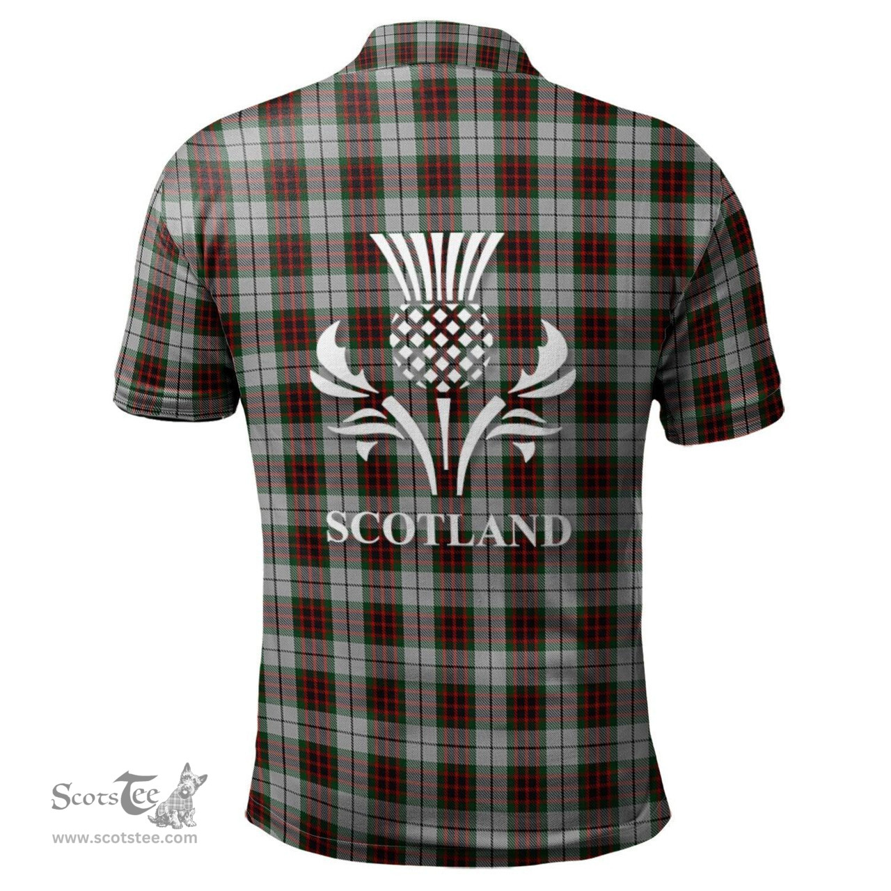 Scottish Fraser Dress Clan It's In My DNA - DNA In Me Crest Tartan Polo Shirt Scottish Plaid Tartan Plaid - ScotsTee - scotstee.com