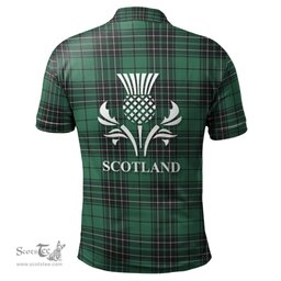 Scottish MacLean Hunting Ancient Clan It's In My DNA - DNA In Me Crest Tartan Polo Shirt Scottish Plaid Tartan Plaid - ScotsTee - scotstee.com