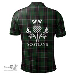 Scottish Sinclair Hunting Clan It's In My DNA - DNA In Me Crest Tartan Polo Shirt Scottish Plaid Tartan Plaid - ScotsTee - scotstee.com