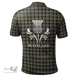 Scottish Campbell Argyll Weathered Clan It's In My DNA - DNA In Me Crest Tartan Polo Shirt Scottish Plaid Tartan Plaid - ScotsTee - scotstee.com