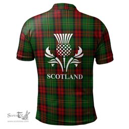 Scottish Blackstock Hunting Clan It's In My DNA - DNA In Me Crest Tartan Polo Shirt Scottish Plaid Tartan Plaid - ScotsTee - scotstee.com