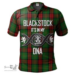 Scottish Blackstock Hunting Clan It's In My DNA - DNA In Me Crest Tartan Polo Shirt Scottish Plaid Tartan Plaid - ScotsTee - scotstee.com