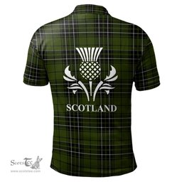 Scottish MacLean Hunting Clan It's In My DNA - DNA In Me Crest Tartan Polo Shirt Scottish Plaid Tartan Plaid - ScotsTee - scotstee.com