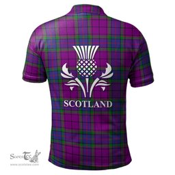 Scottish Wardlaw Modern Clan It's In My DNA - DNA In Me Crest Tartan Polo Shirt Scottish Plaid Tartan Plaid - ScotsTee - scotstee.com