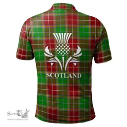 Scottish Baxter Modern Clan It's In My DNA - DNA In Me Crest Tartan Polo Shirt Scottish Plaid Tartan Plaid - ScotsTee - scotstee.com