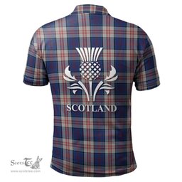 Scottish Stewart of Appin Hunting Dress Clan It's In My DNA - DNA In Me Crest Tartan Polo Shirt Scottish Plaid Tartan Plaid - ScotsTee - scotstee.com