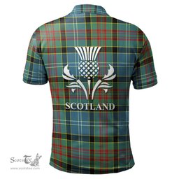 Scottish Brisbane modern Clan It's In My DNA - DNA In Me Crest Tartan Polo Shirt Scottish Plaid Tartan Plaid - ScotsTee - scotstee.com