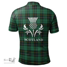 Scottish MacAlpin Ancient Clan It's In My DNA - DNA In Me Crest Tartan Polo Shirt Scottish Plaid Tartan Plaid - ScotsTee - scotstee.com