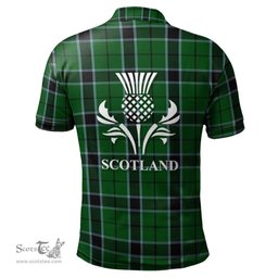 Scottish Innes Hunting Clan It's In My DNA - DNA In Me Crest Tartan Polo Shirt Scottish Plaid Tartan Plaid - ScotsTee - scotstee.com
