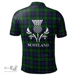 Scottish Black Watch Clan It's In My DNA - DNA In Me Crest Tartan Polo Shirt Scottish Plaid Tartan Plaid - ScotsTee - scotstee.com