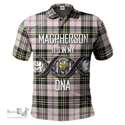 Scottish MacPherson Dress Ancient Clan It's In My DNA - DNA In Me Crest Tartan Polo Shirt Scottish Plaid Tartan Plaid - ScotsTee - scotstee.com