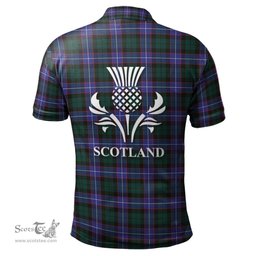 Scottish Guthrie Modern Clan It's In My DNA - DNA In Me Crest Tartan Polo Shirt Scottish Plaid Tartan Plaid - ScotsTee - scotstee.com