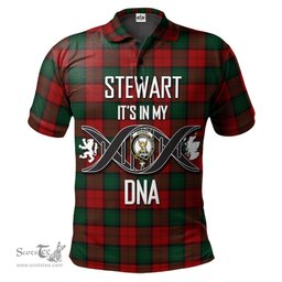 Scottish Stewart of Atholl Clan It's In My DNA - DNA In Me Crest Tartan Polo Shirt Scottish Plaid Tartan Plaid - ScotsTee - scotstee.com