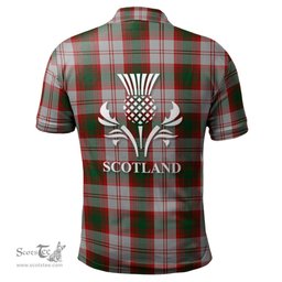 Scottish Lindsay Dress Red Clan It's In My DNA - DNA In Me Crest Tartan Polo Shirt Scottish Plaid Tartan Plaid - ScotsTee - scotstee.com