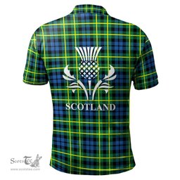 Scottish Campbell of Breadalbane Ancient Clan It's In My DNA - DNA In Me Crest Tartan Polo Shirt Scottish Plaid Tartan Plaid - ScotsTee - scotstee.com