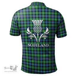 Scottish Murray of Atholl Ancient Clan It's In My DNA - DNA In Me Crest Tartan Polo Shirt Scottish Plaid Tartan Plaid - ScotsTee - scotstee.com