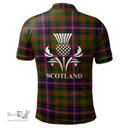 Scottish Cochrane Modern Clan It's In My DNA - DNA In Me Crest Tartan Polo Shirt Scottish Plaid Tartan Plaid - ScotsTee - scotstee.com